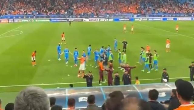 青岛公安：海牛主场扰乱秩序涉事18人 7人行政拘留