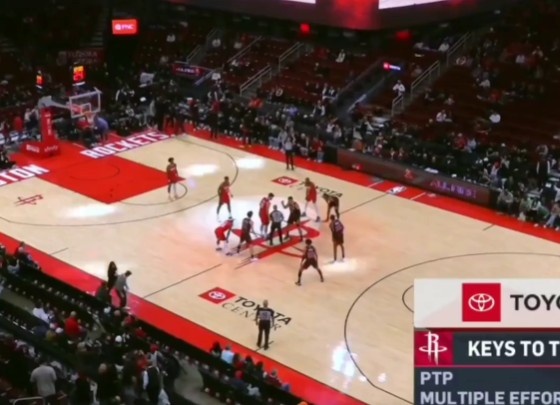 开云体育下载入口-啥情况？火箭主场观众席空位不少 但杜兰特&amp;申京本场都首发出战